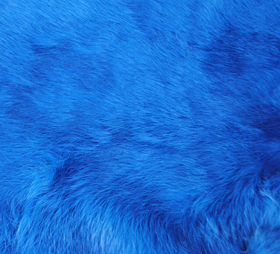             Dyed rabbit skin
    